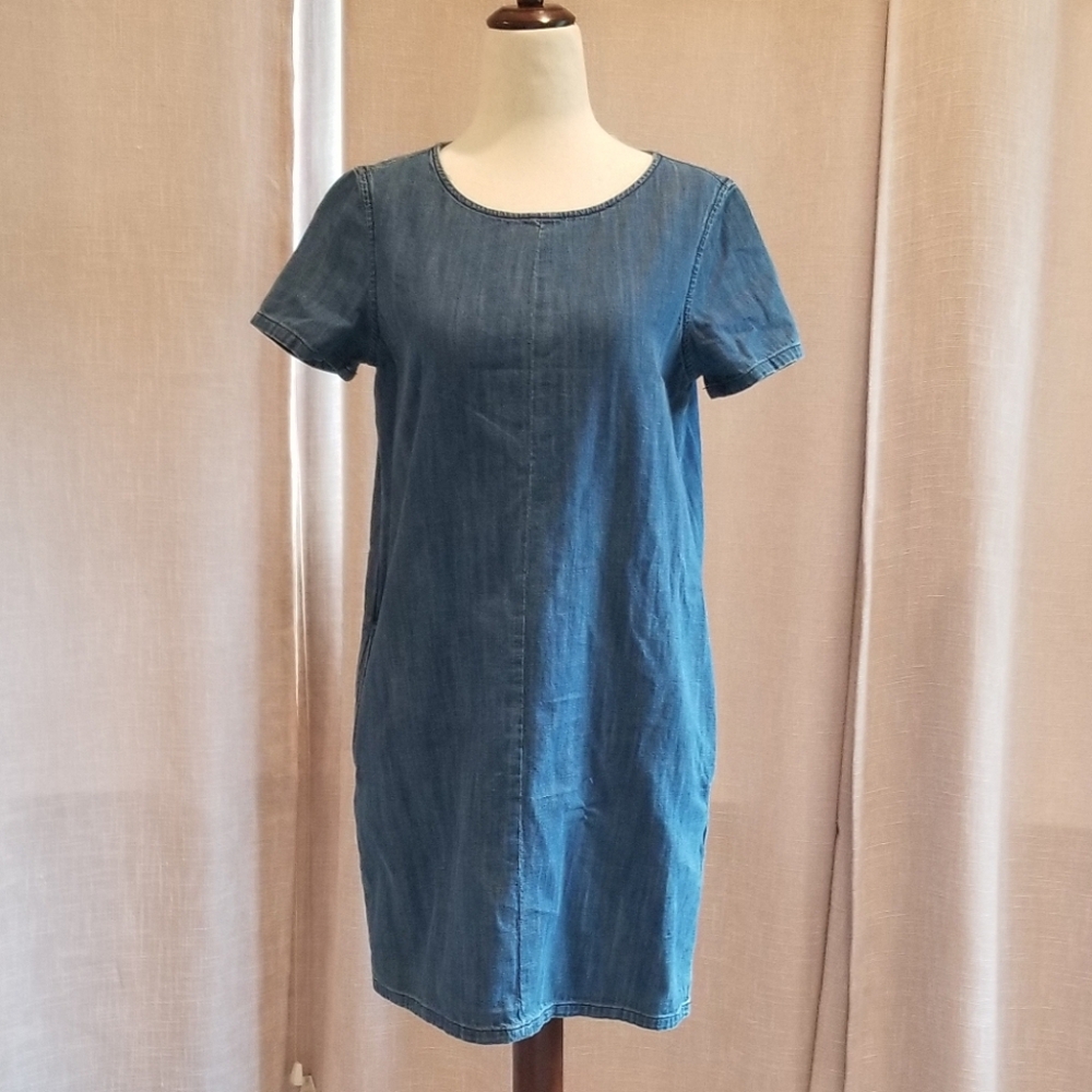 Madewell denim mini dress